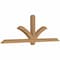 Ekena Millwork Redmond Smooth Timber Gable Bracket, Western Red Cedar, 84"W x 28"H x 3 1/2"D x 3 1/2"F, 8/12 Pitch GBW084X28X0404RED00SWR - alternate 5